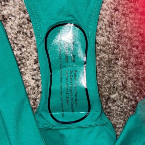 SPANX NWT SWIM BIKINI BOTTOMS MYSTIC GREEN SIZE XL BATHINF SUIT TROPICAL VACAY - Picture 6 of 7